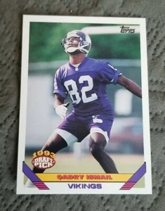 1993 Topps Football Card #448 Qadry Ismail Rookie - Minnesota Vikings - Picture 1 of 2