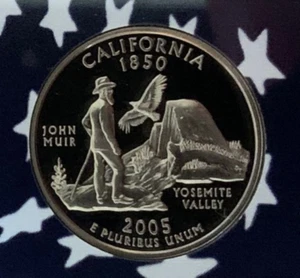 2005 S Proof California Quarter Nice Deep Cameo - Picture 1 of 1