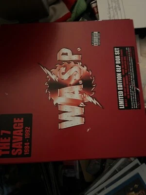 wasp first edition boxset limited Edition 8 lp   Foto 1 de 2