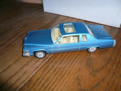 Cadillac 1978 cupé De Ville 2 puertas techo rígido concesionario auto de promoción - azul teniente Foto 1 de 4