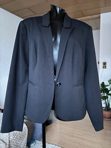 Schwarzer Einreihiger Blazer von Orsay Gr. 42 - Bild 1 von 6