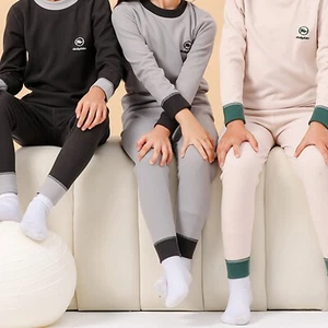 Kids Girls Boys Nightwear 2Pcs Homewear Unisex Pullover And Pants Comfortable - Picture 1 of 67