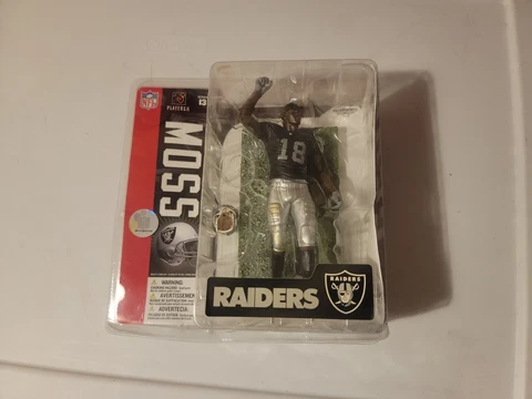 Randy Moss - Mcfarlane NFL Series 13 - Oakland Raiders Cover