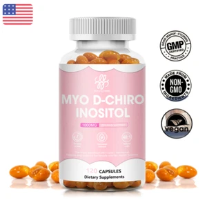 Myo-Inositol Supplement with D-Chiro-Inositol Hormonal Balance Support - Picture 1 of 8