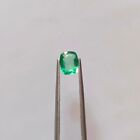 0.76 Cts Natural Zambian Emerald Cushion Fine Quality Luster Untreated Gemstone