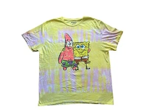 SpongeBob Shirt Men's size XL Patrick Tie Dye Shirt Nickelodeon - Picture 1 of 6