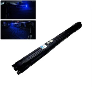 450nm 3000Mile Rechargeable Blue Laser Pointer Pen Strong Visible Beam Light - Picture 1 of 6