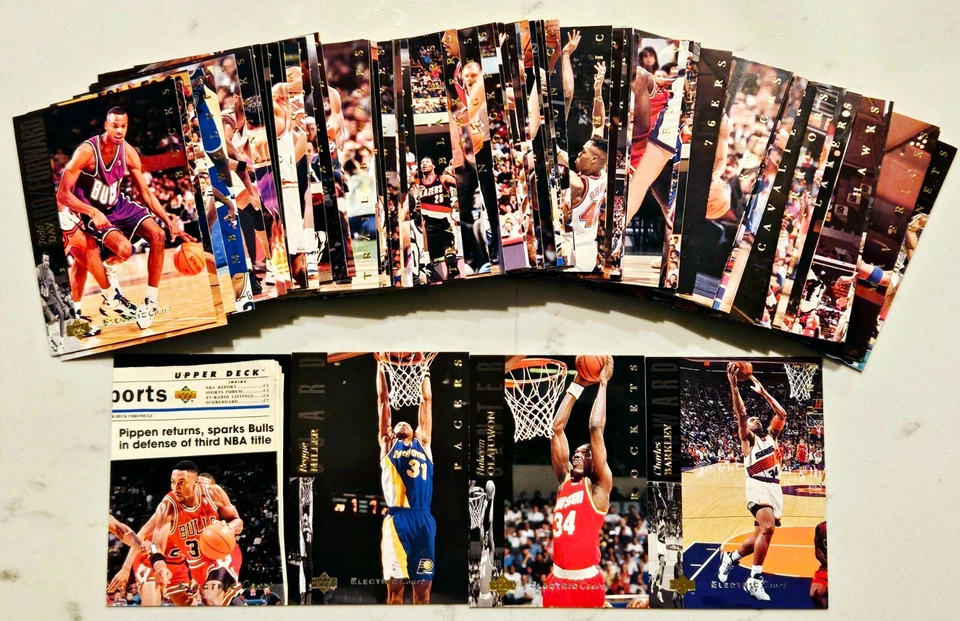 1993-94 Upper Deck SE Electric Court Series Inserts - Pick your Card - - Image 1 of 1