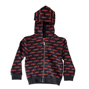 Scuderia Ferrari Kid "Pittoriale" Hooded Full Zip Hoodie Track Jacket Sweater - Picture 1 of 4