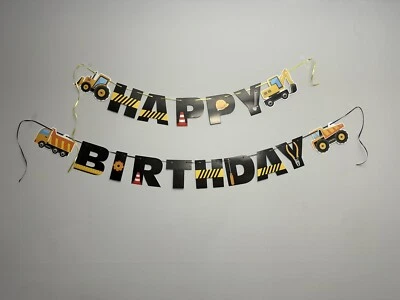 construction birthday party decorations - Image 1 of 3