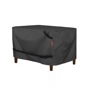 Porch Shield Patio Ottoman Cover - Waterproof Outdoor Rectangular Side Table ... - Picture 1 of 7
