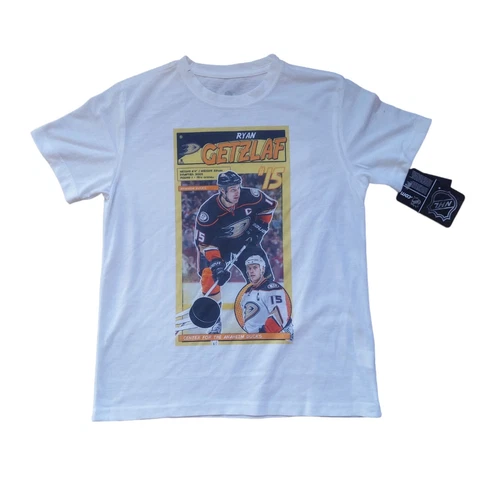 Anaheim Ducks Ryan Getzlaf T-shirt Youth Medium 8/10 NHL Ice Hockey Cover