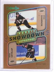 2006-07 O-Pee-Chee Rainbow Shannon Ryan Getzlaf #D047/100 #632