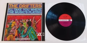 The Drifters - I'll Take You Where The Music's Playing UK 1967 Atlantic Mono LP - Picture 1 of 2
