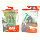 Lot of 2 Fortnite Mini 2" Figures  Skull Trooper and Purple Glow (Damaged Box)
