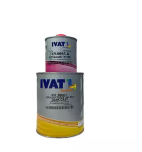FONDO ISOLANTE 5+1 IVAT KFL.8888.I GROUND FILLER DARK GREY PER CARROZZERIA VESPA - Foto 1 di 2