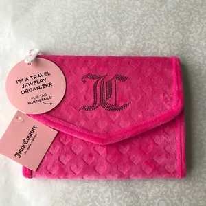 Juicy Couture Reise Rosa Schmuck Organizer Frottee Velours 8x6" Offen (16"x 8") - Bild 1 von 8