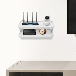 Monitor TV Top Rack Accessory Set-top Box Holder Bracket Shelf For Storage US - Picture 1 of 20