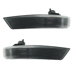 FORD MONDEO GEN 4 2008- INDICADORES REPETIDORES DE LUZ LATERAL MONTADOS EN ESPEJO NEGRO - Imagen 1 de 2