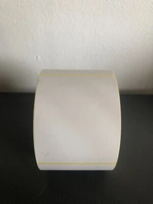 10 ROTOLI ETICHETTE ADESIVE TERMICHE 60X75 FORO40 ROTOLO DA ETICHETTE 500 - Immagine 1 di 3