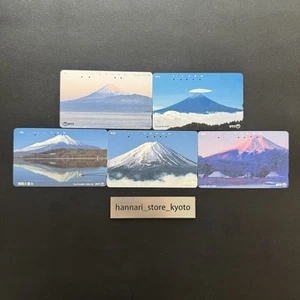Mt. Fuji NTT Telephone Card Set of 6 Collection Japan Limited Vintage - Picture 1 of 7