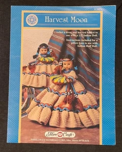 Folleto patrón ganchillo HARVEST MOON usado - Imagen 1 de 3