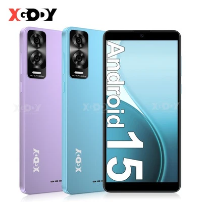 Neu Smartphone Android15 Handy Ohne Vertrag 2SIM Octa-Core 7GB+32GB 4G 6" IPS DE - Bild 1 von 4