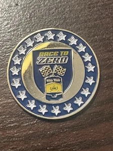 CSX ferrovia oggetti da collezione corsa a zero moneta medaglione ferrovia merci americana - Foto 1 di 5