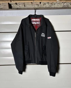 Lonsdale Harrington England Plaid Bomber Jacket Fade X-Large Size - Picture 1 of 15