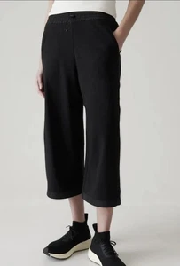 Athleta Triumph Hybrid Wide Crop Size XL Black #533711 - Picture 1 of 11
