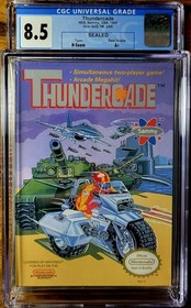 1989 Thundercade Nintendo NES Sammy CGC 8.5 A+ Sealed New H-Seam