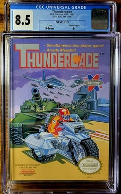 1989 Thundercade Nintendo NES Sammy CGC 8.5 A+ Sealed New H-Seam - Image 1 of 4