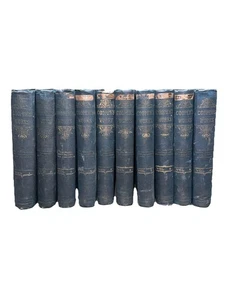 Complete Works of J. Fenimore Cooper in 10 Volumes  (Vintage Hardcover 1892) - Picture 1 of 4