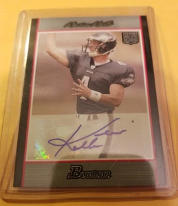 2007 Bowman Kevin Kolb #BAV-KK Rookie autografo seriale #'d 024/199 Eagles - Foto 1 di 7