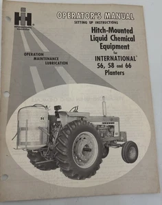 International Harvester Operators Manual Hitch-Mounted Liquid Chemical Equipment - Picture 1 of 11