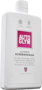 Autoglym Ultimate Screenwash, 500ml - Concentrated Screen Wash for Cars, Up to 8 - Picture 1 of 6