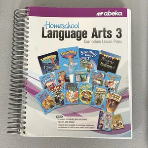 Abeka Homeschool Language Arts 3 Curriculum Lesson Plans Like New! - Bild 1 von 6