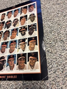 Poster Premium in cartone 14x18 MLB Baseball Baltimore Orioles 1972 vintage - Foto 1 di 14