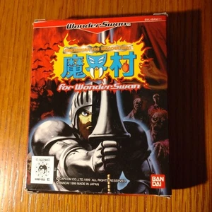 Software de juego portátil Bandai Wonder Swan WS Makaimura Demon's Village probado - Imagen 1 de 9