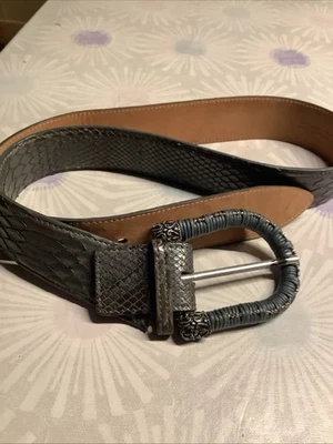 Pythonleder-Gürtel von Ralph Gladen - Bild 1 von 4