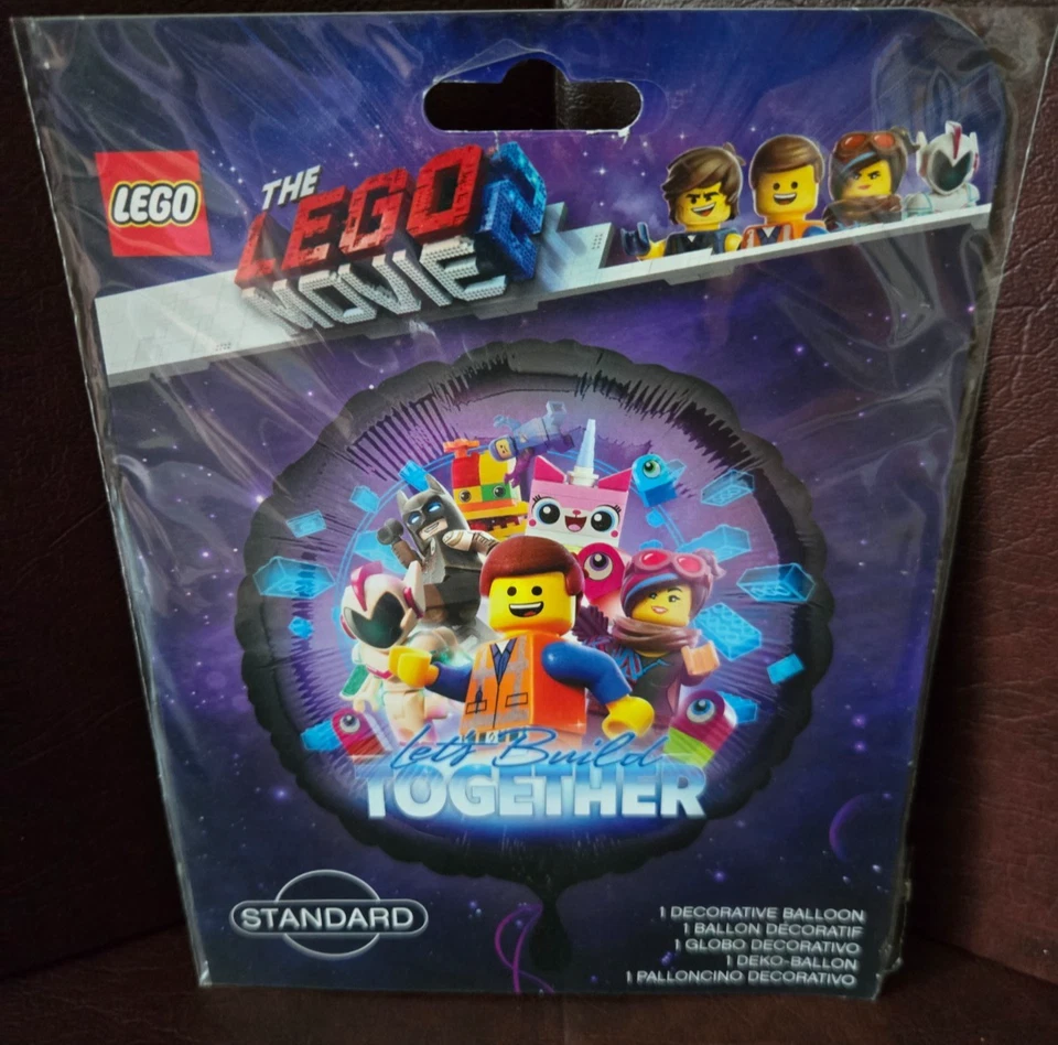 The Lego Movie 2 Mylar Globo Nuevo Foto 1 de 1