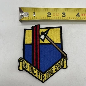 U.S. Military 16th Tactical Fighter Training Squadron Patch Insignia TAC FTR TNG - Picture 1 of 5