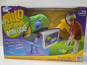 SELTENER TV WILD ADVENTURE MINIGOLF PLUG AND PLAY TV VON HASBRO 2005 SELTEN - Bild 1 von 8