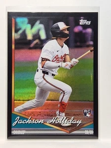 2024 Topps Archives - 1994 Topps Jackson Holliday #293 Black Foilboard (RC) - Picture 1 of 3