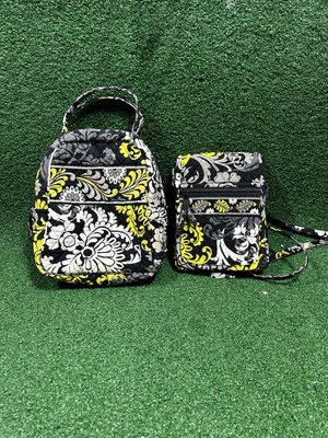 Vera Bradley Mini Hipster Cross Body Bag, Retired Baroque Pattern, W Lunch Box - Image 1 of 4