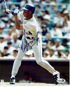 SEATTLE MARINERS KEN GRIFFEY JR SIGNED 8x10 JSA COA AUTHENTIC VINTAGE AUTOGRAPH - Picture 1 of 2