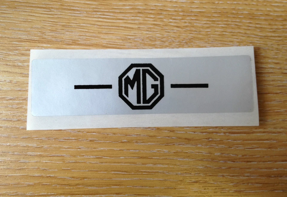 MG MG MGB, MGB GT Rocker Cover Pegatina - Imagen 1 de 1