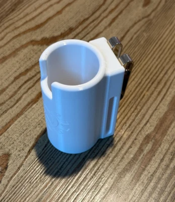 Soporte para caña de pescar, clip en cinturón, cubo, etc., imprescindible, ¡hecho en EE. UU.! Foto 1 de 4