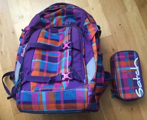 Satch Pack by Ergobag 2tlg. Set Schulrucksack Tropic Thunder + Schlamperbox - Bild 1 von 6