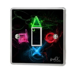 Pegatina de vinilo/cubierta de recubrimiento sw34 con interruptor de luz Playstation Buttons - Imagen 1 de 4